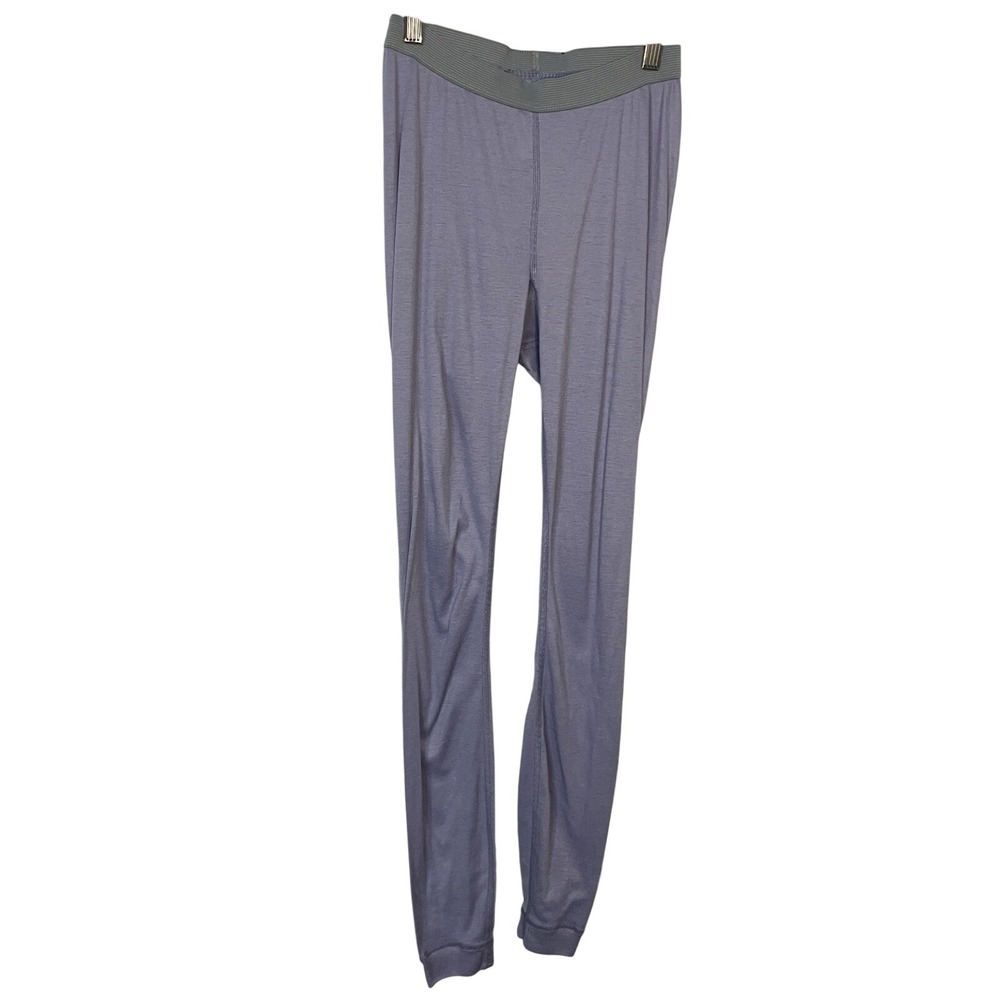 Patagonia Capilene Base Layer Pants Womens Small Purple Made‎ in USA Thermal